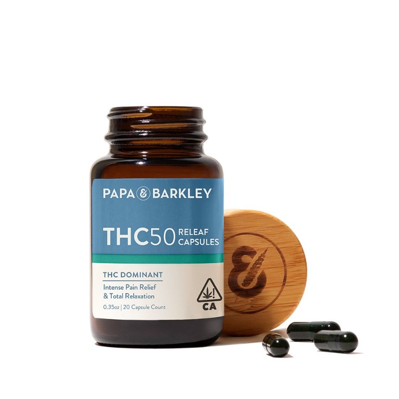 P&B High THC 50mg Capsules 1000mg 20ct