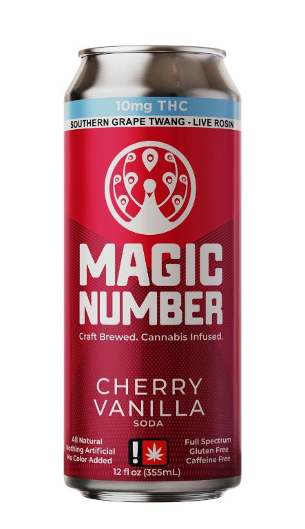 Magic Number Cherry Vanilla Soda 10mg