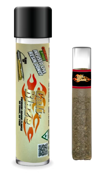 Cali Blaze Cherry Lime Donut 1.2g Infused Preroll Blunt