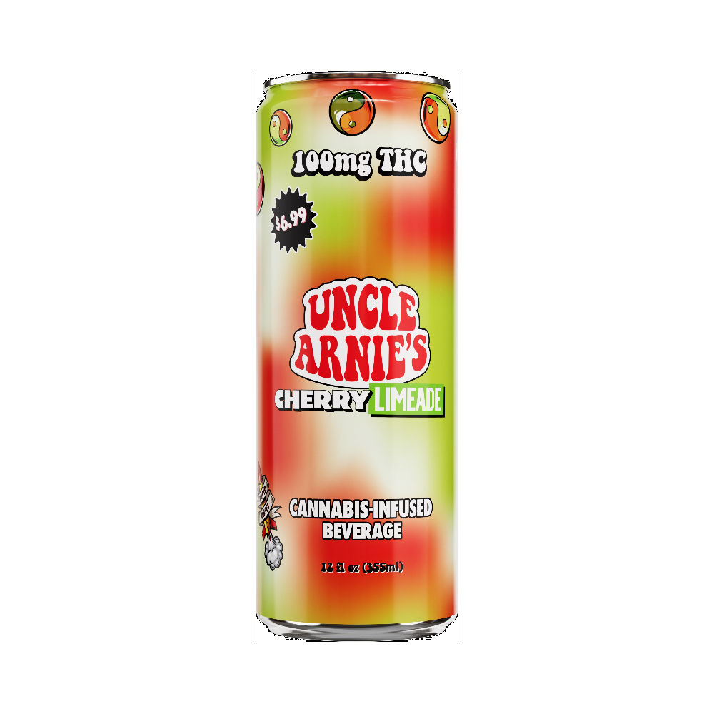 Uncle Arnie's Soda 100mg Cherry Limeade