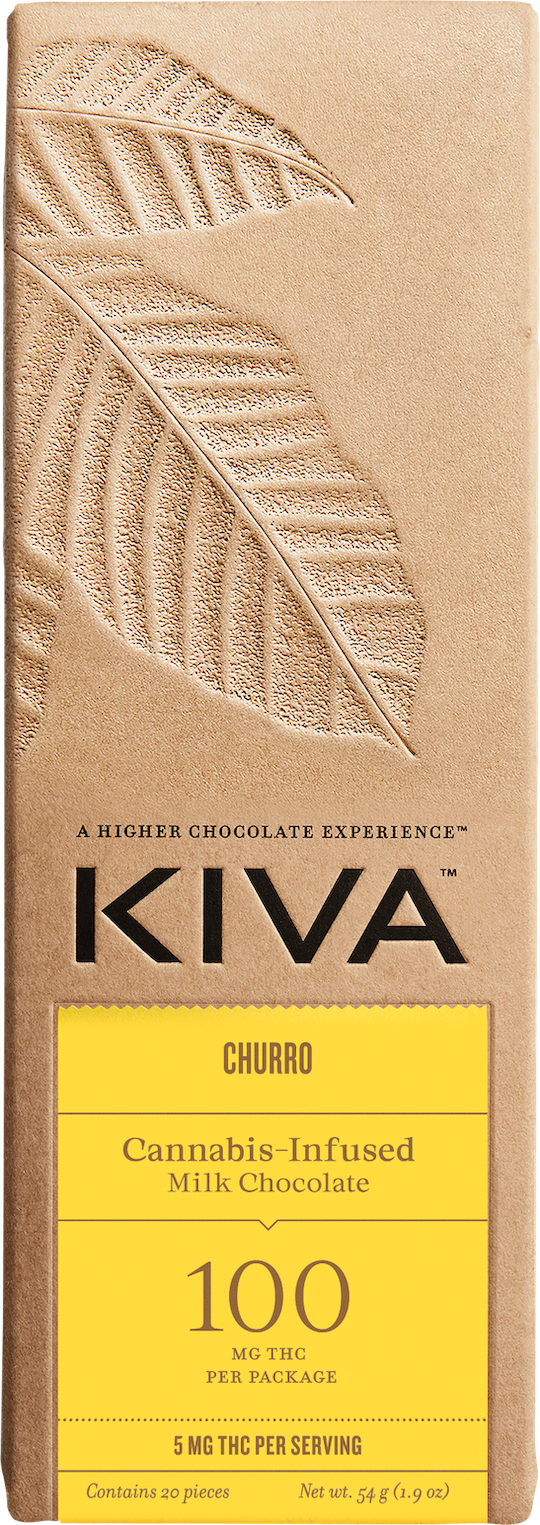 Kiva | Milk Chocolate Churro | 100mg