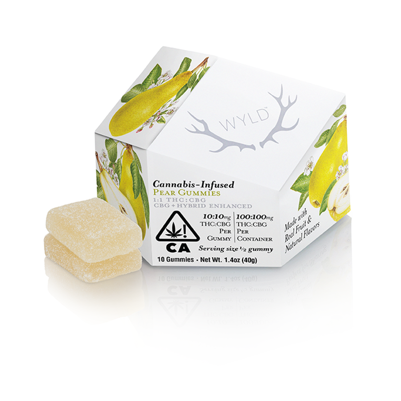 WYLD Pear 1:1 (H) THC:CBG 100mg:100mg