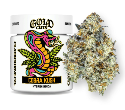 Claybourne Gold Cuts 3.5g Cobra Kush