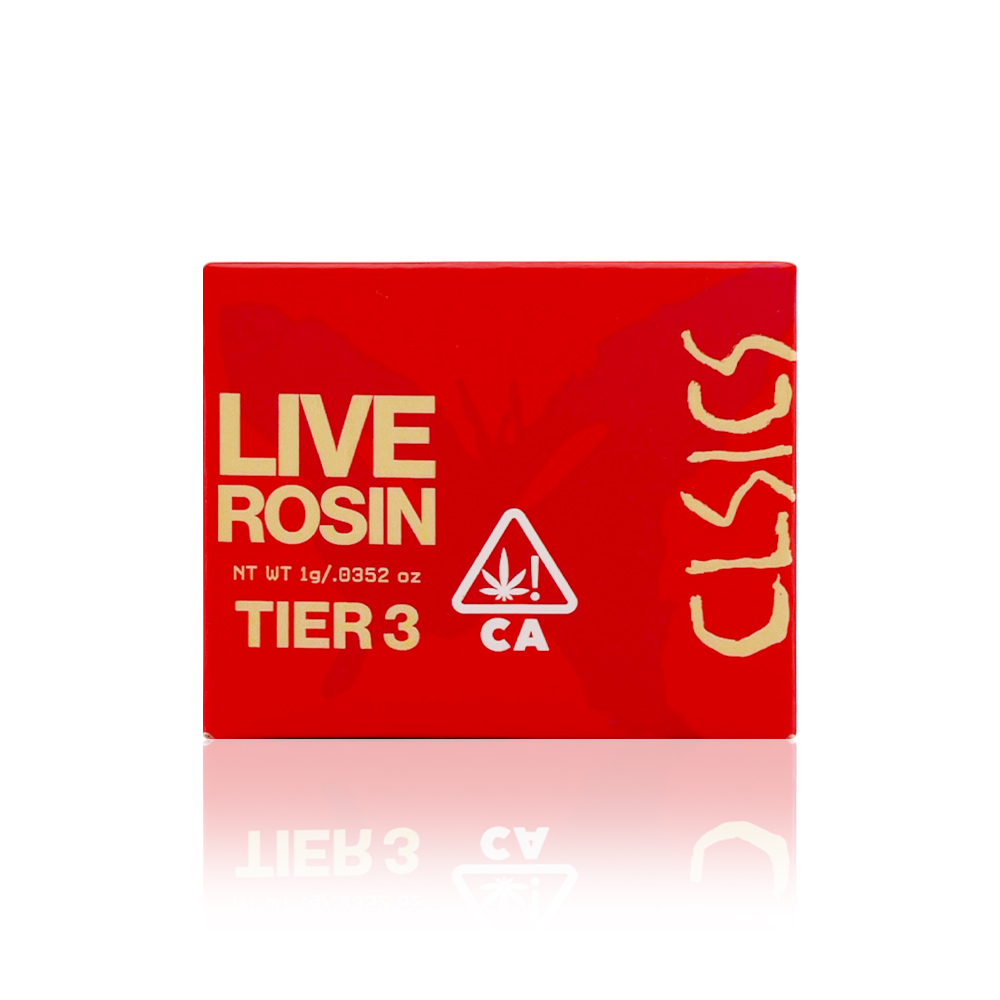 CLSICS - Concentrate - Governmint Oasis - Tier 3 - Live Rosin - 1G