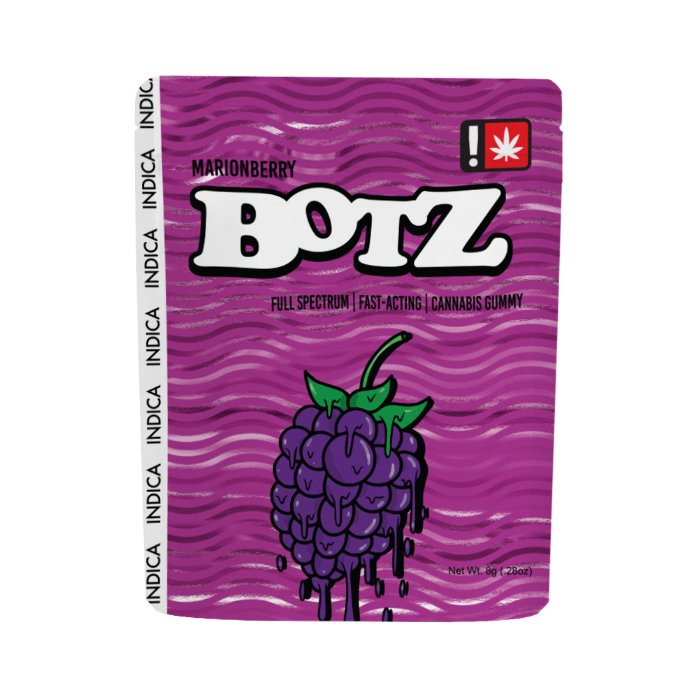 Botz Indica Marionberry Gummy 100mg