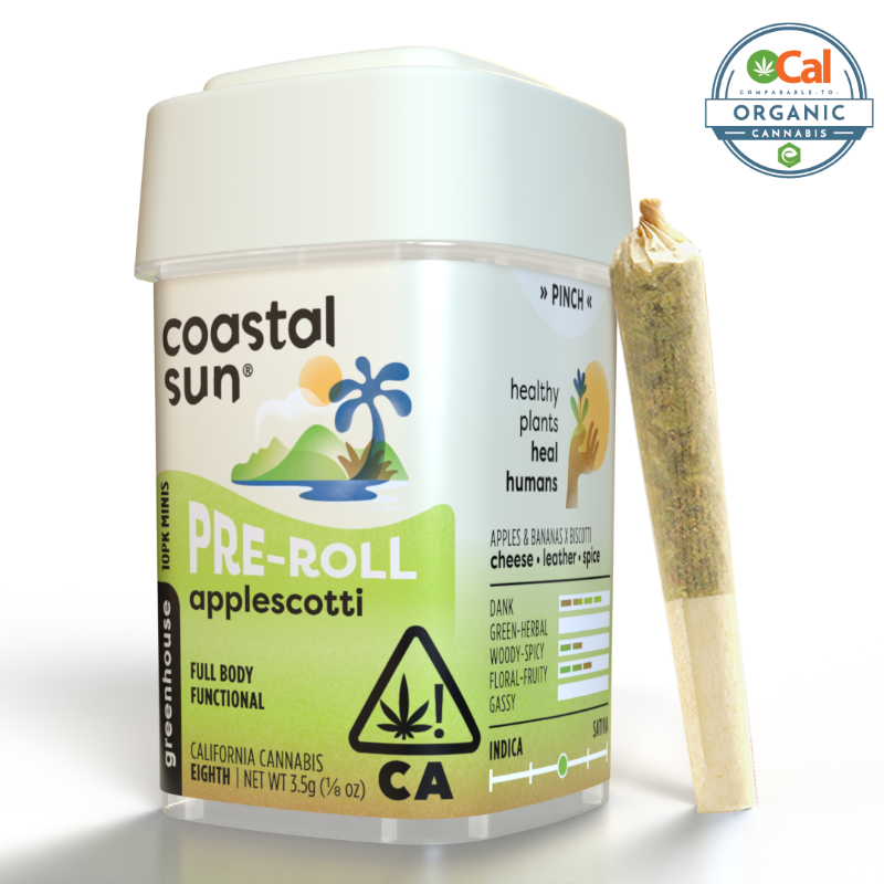 Coastal Sun True OG (I) Preroll 10pk 3.5g