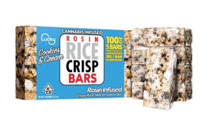 Cookies Cream Crispy Rice Bars