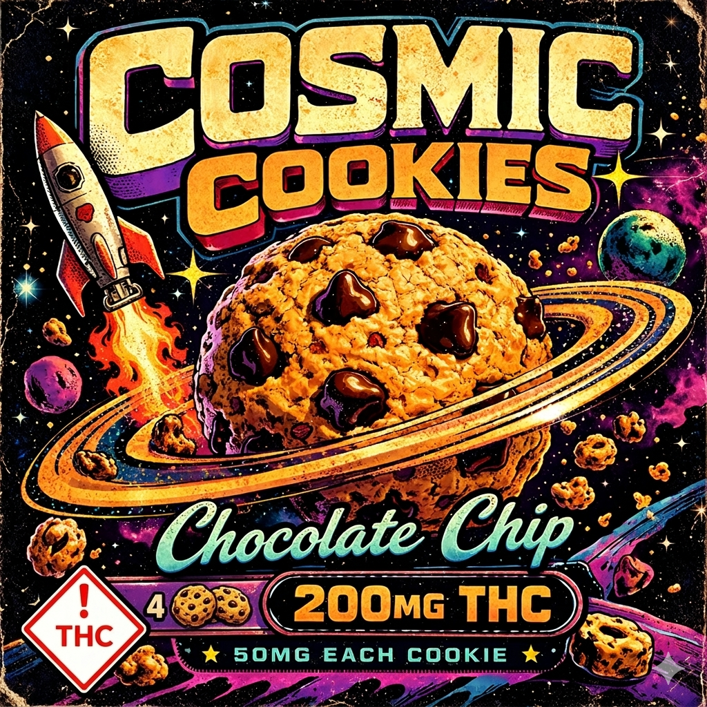 DSC - Cosmic Cookies MED* 250mg (5 x50mg)