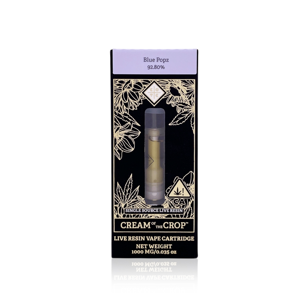CREAM OF THE CROP - Vape Pen - Blue Popz - 1G