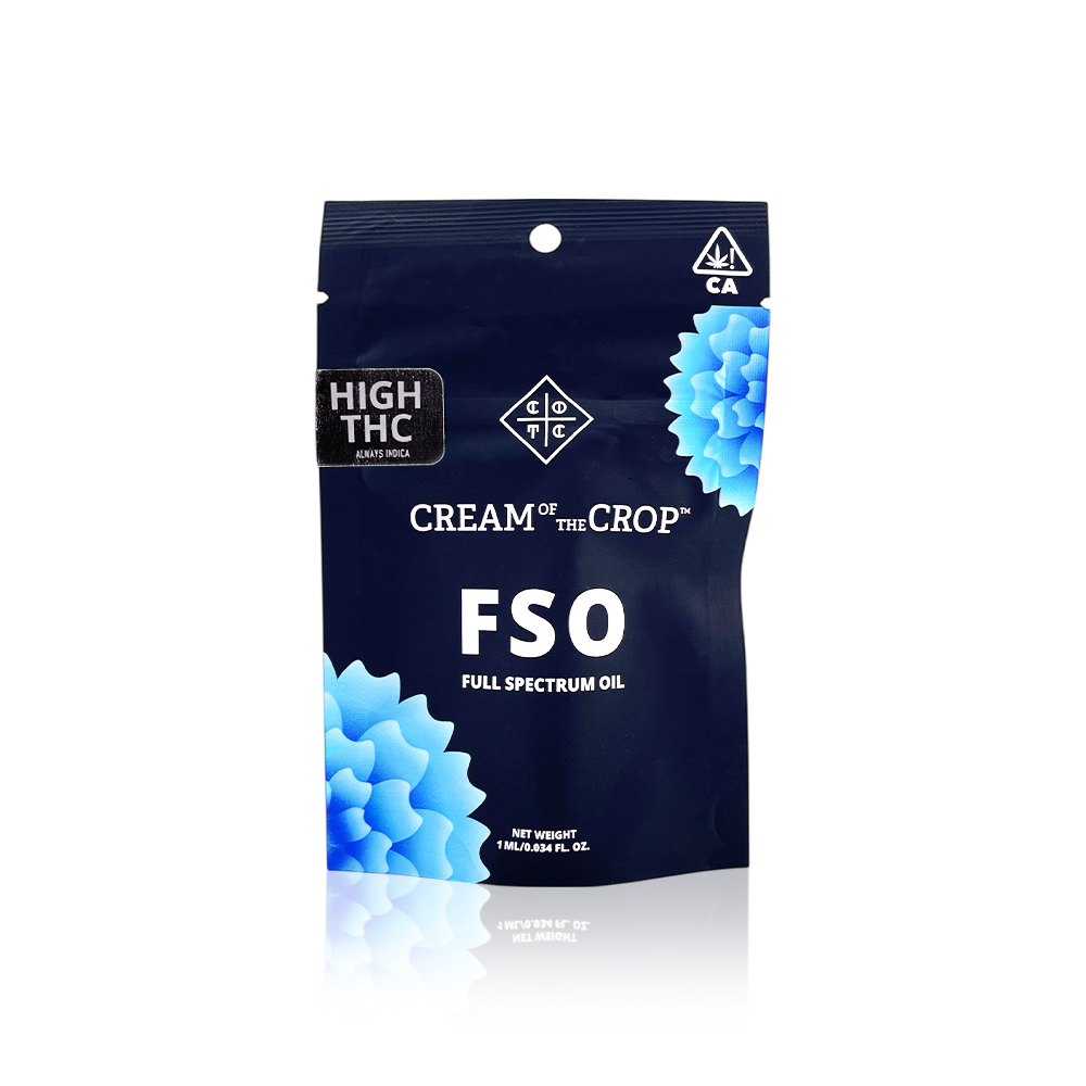 CREAM OF THE CROP - RSO - FSO - High THC - 1G