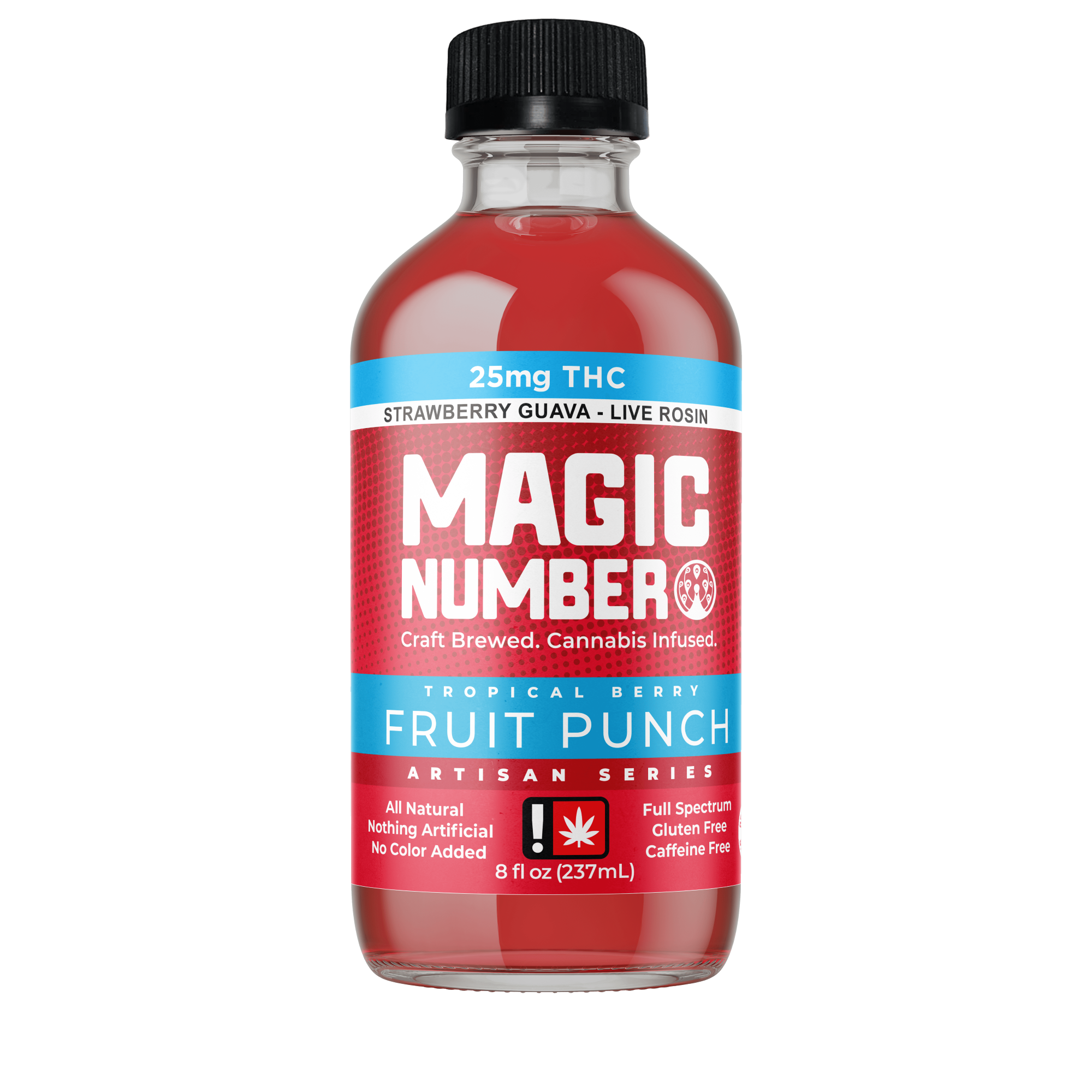 Magic Number Rosin Tropical Berry Fruit Punch 25mg