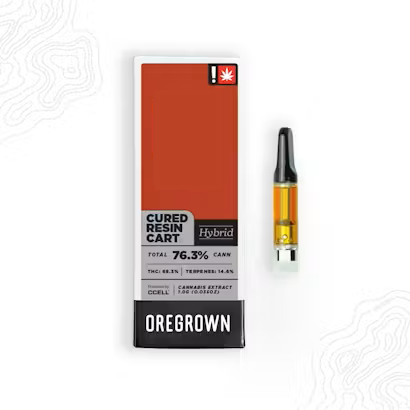 Oregrown Mac 1 Cured Resin Cartridge 1g