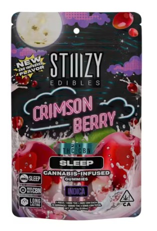 Stiiizy Crimson Berry 2:1 Gummies PD