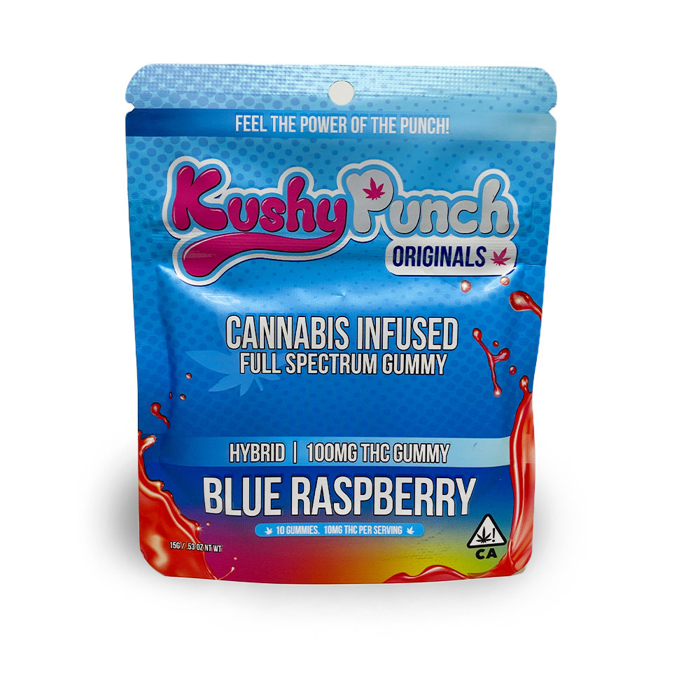 Blue Raspberry Hybrid Gummies