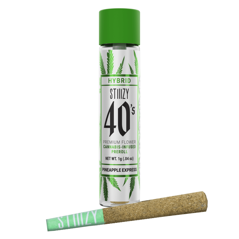 Stiiizy 40's Strawnana (H) Infused Preroll 1g