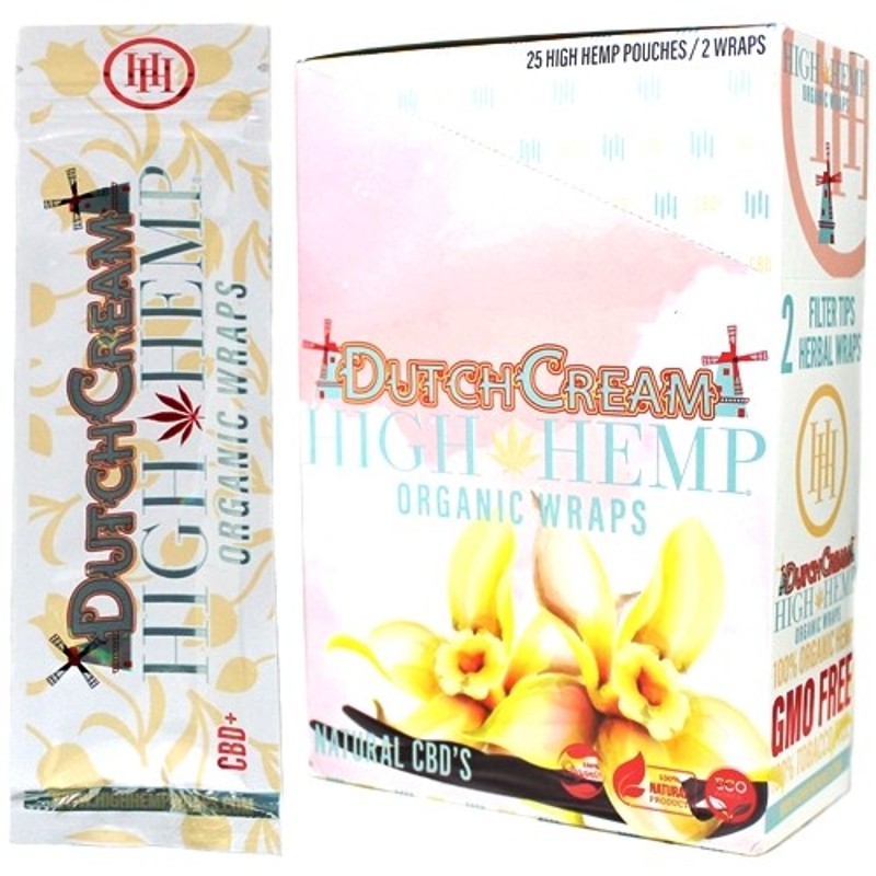 High Hemp Dutch Cream Hemp Wrap 2pk