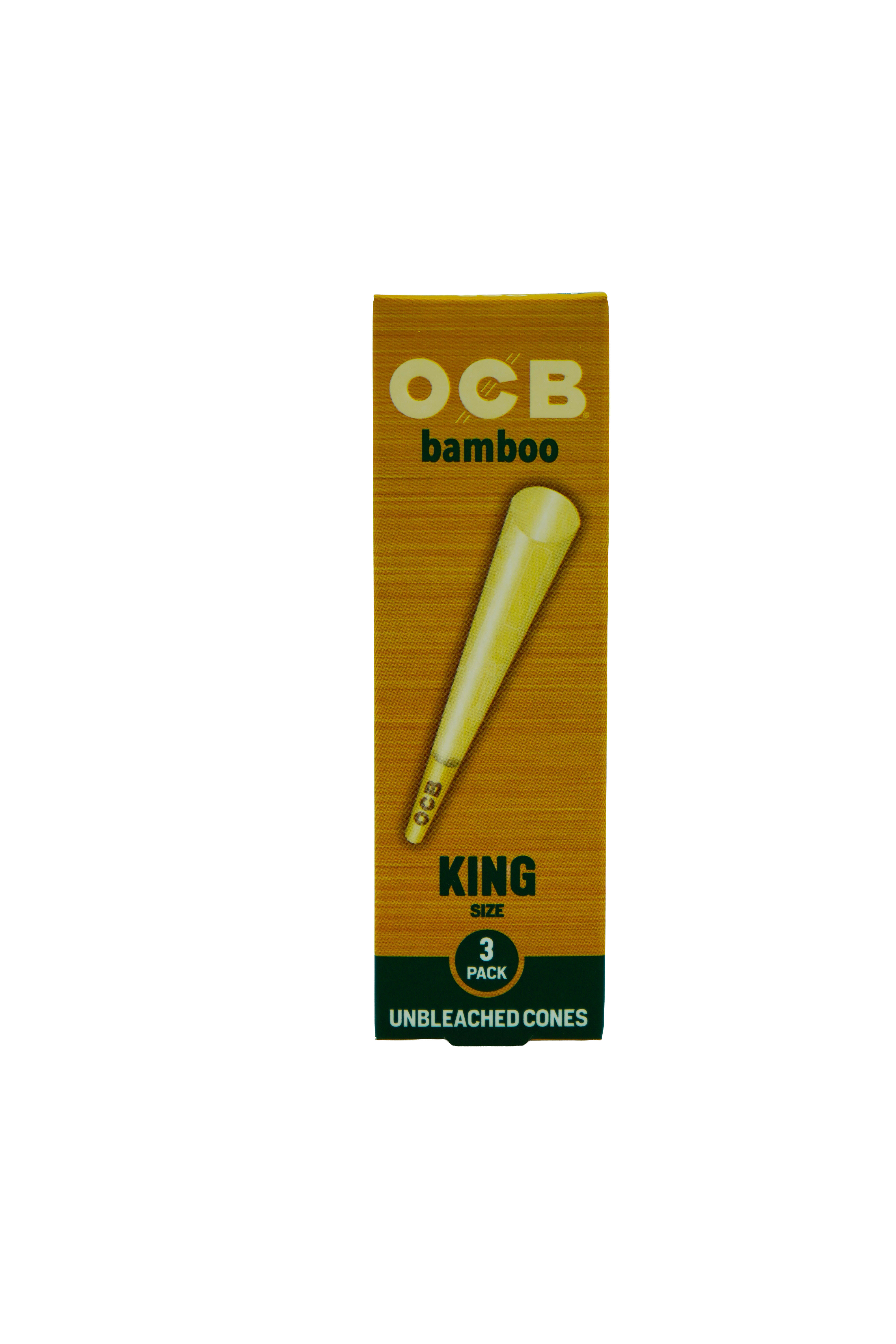 OCB | Bamboo Cones | 3ct King
