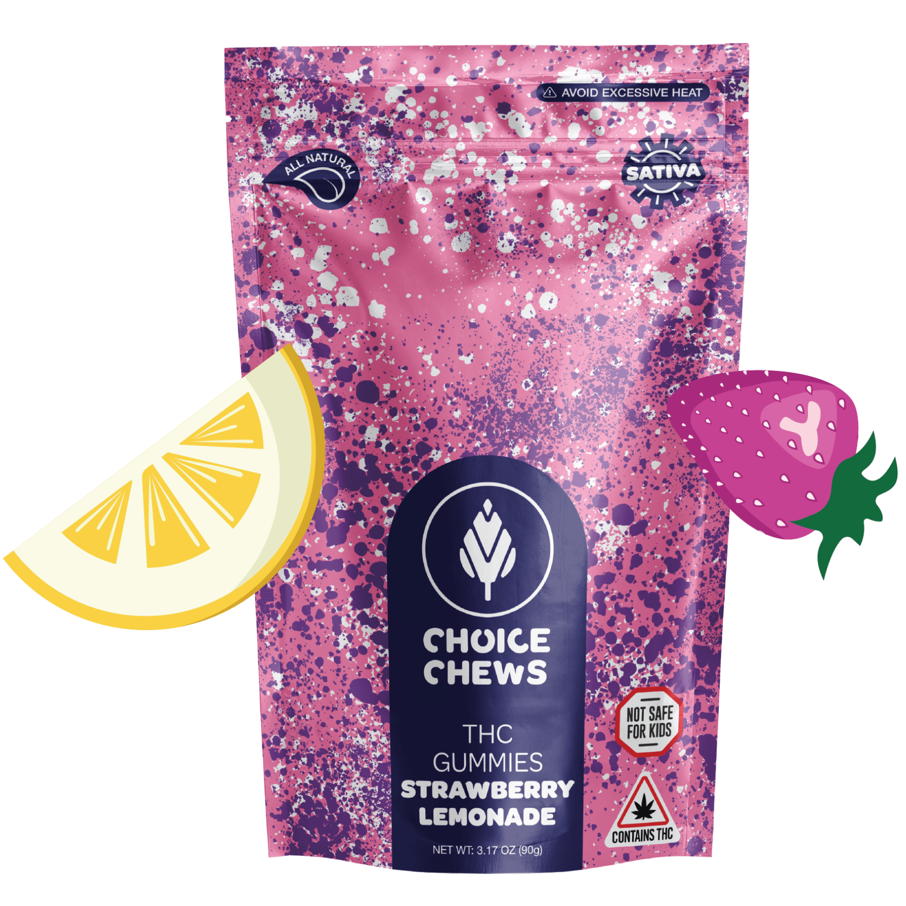 Strawberry Lemonade Gummies 20pk | 100mg