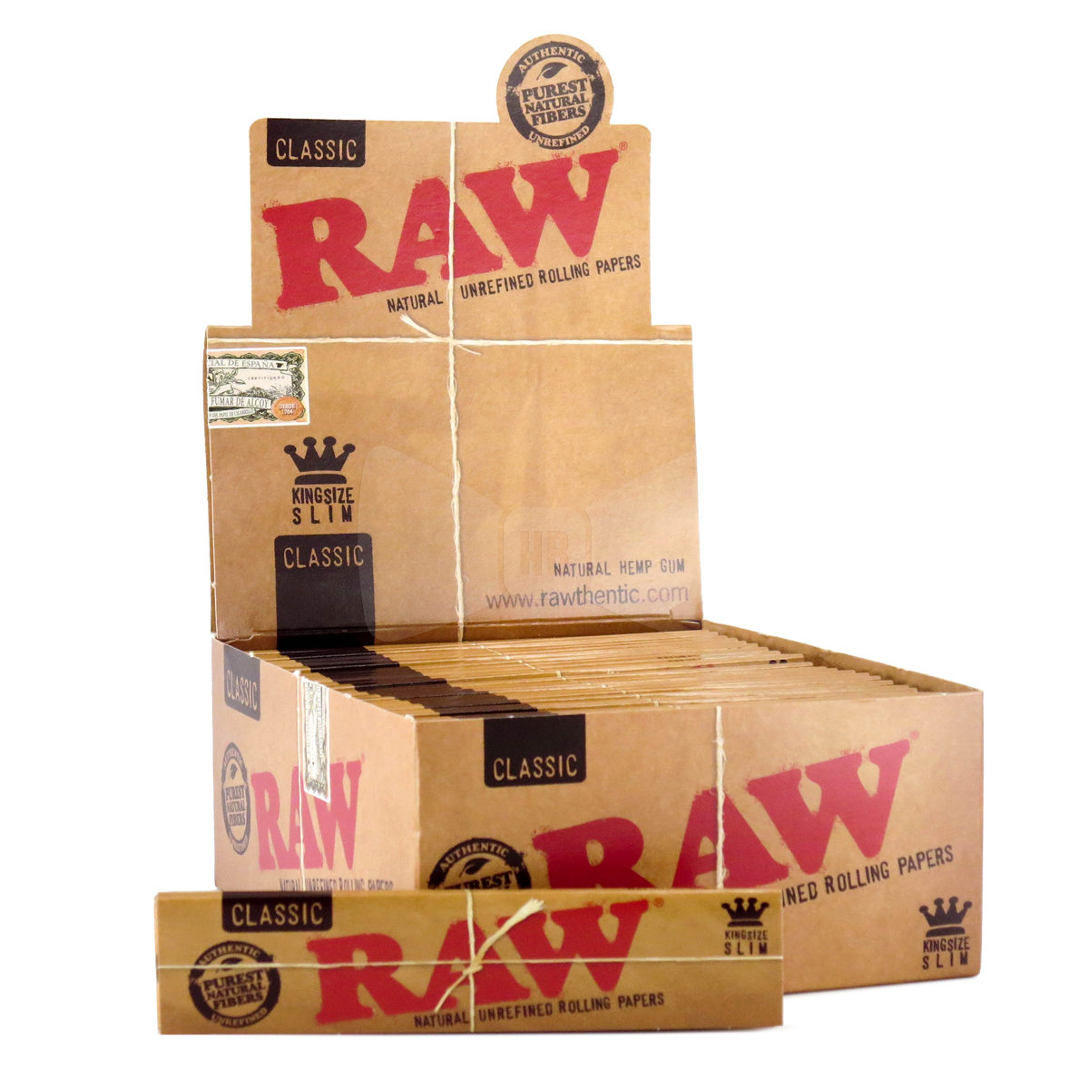 Raw Classic King Size Slim Papers $2
