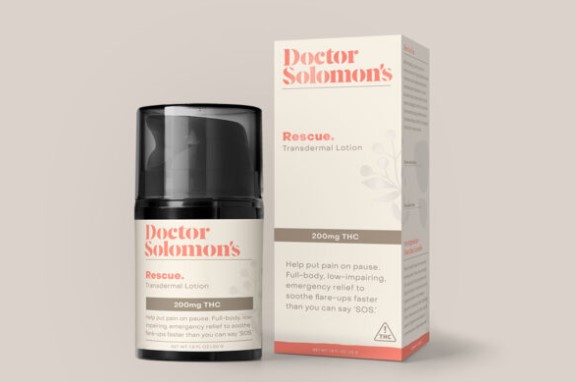 Dr Solomon's Rescue Lotion 100mg 1oz