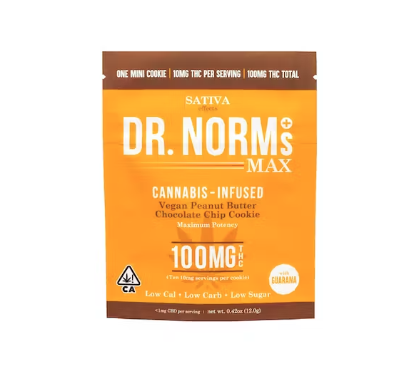 Edible: Peanut Butter MAX (Vegan  Single Cookie) - 100mg