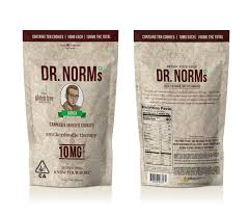 Dr Norms Snickerdoodle (I/H) Cookies 10pk 100mg