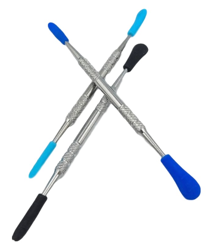 Metal Dabber With Silicone Tips