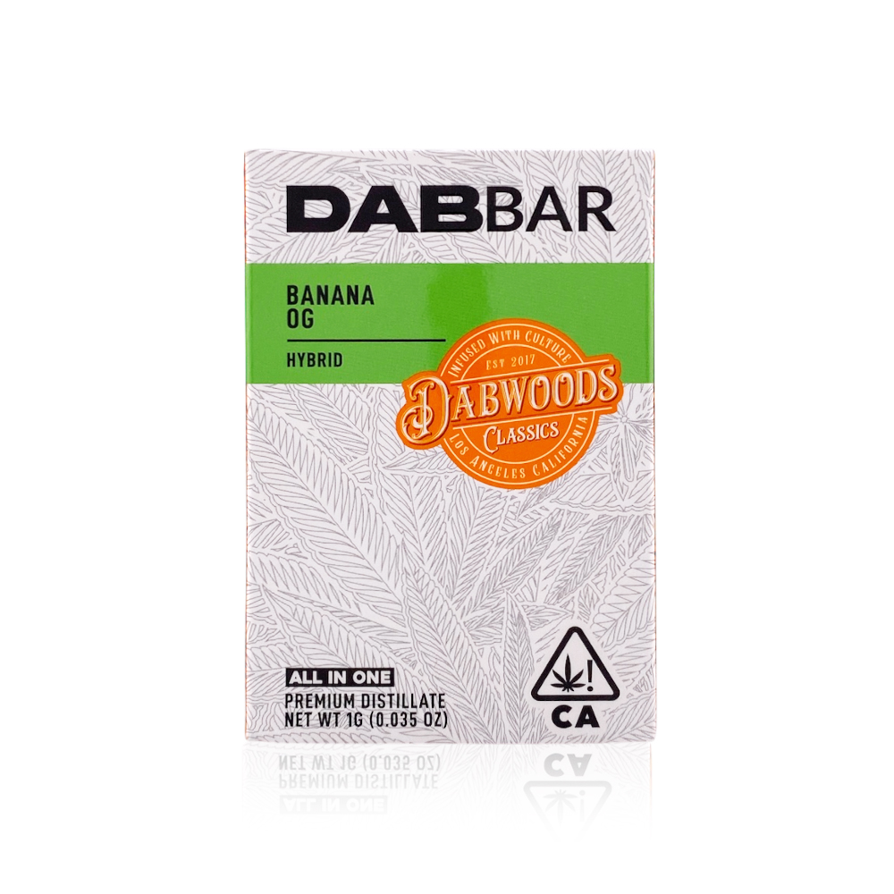 DABWOODS - All In One - Banana OG - Classics - Dab Bar - 1G