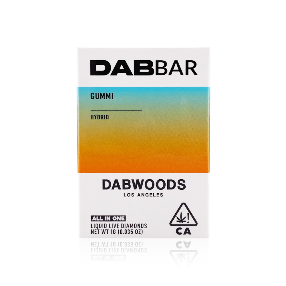 DABWOODS - All In One - Gummi - Liquid Live Diamonds - Dab Bar- 1G