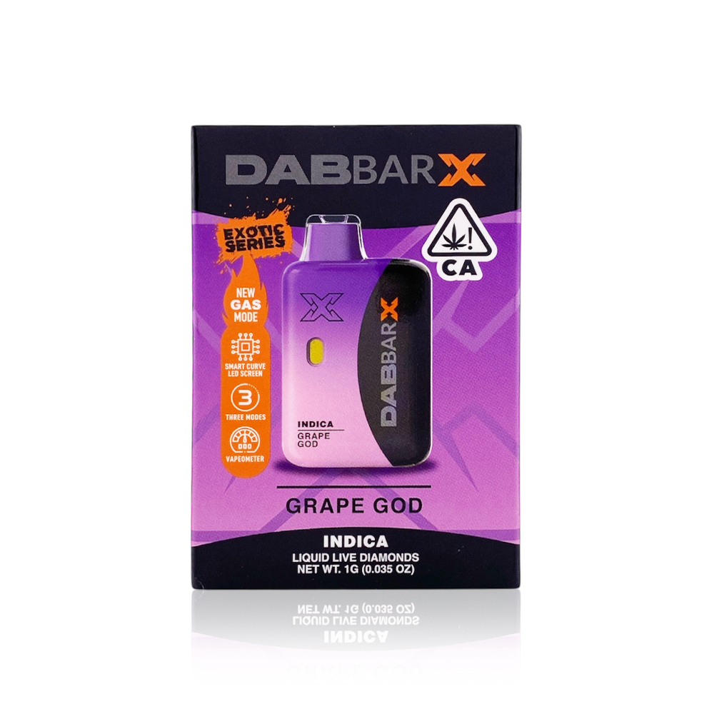DABWOODS - All In One - Grape God - Dab Bar X - 1G