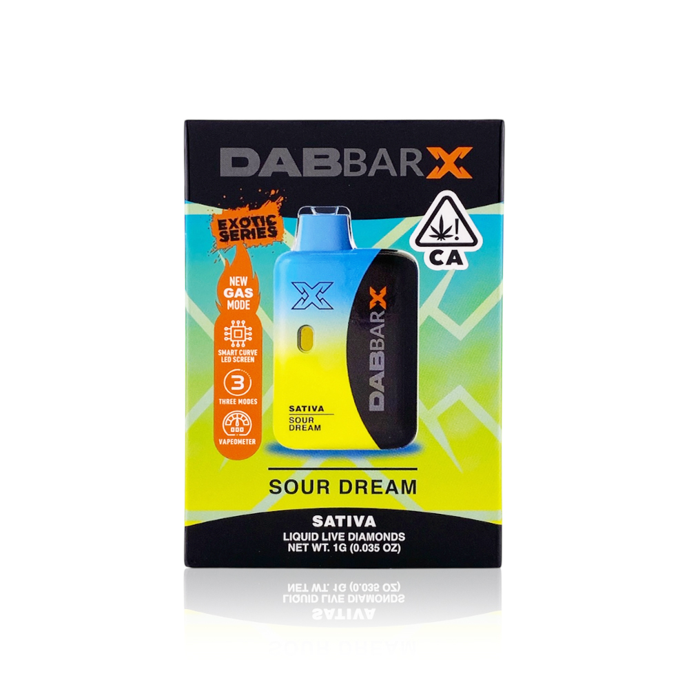 DABWOODS - All In One - Sour Dream - Dab Bar X - 1G