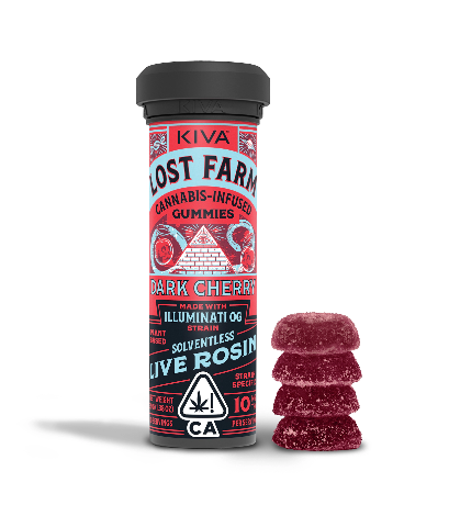 'Dark Cherry x Illuminati OG' Live Rosin Gummies [10pk]