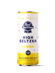 10mg Lemon Seltzer Pabst Blue Ribbon