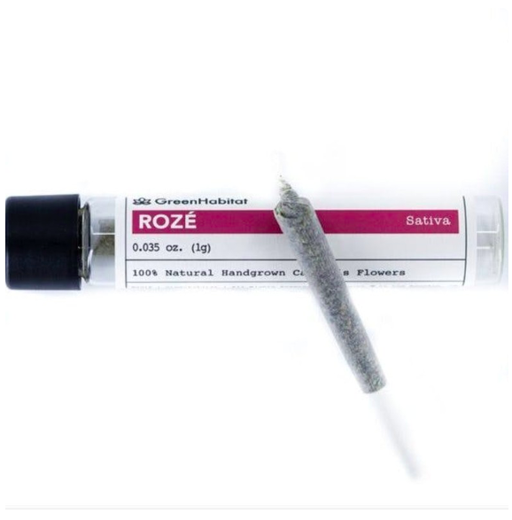 1g Roze Preroll - Habitat