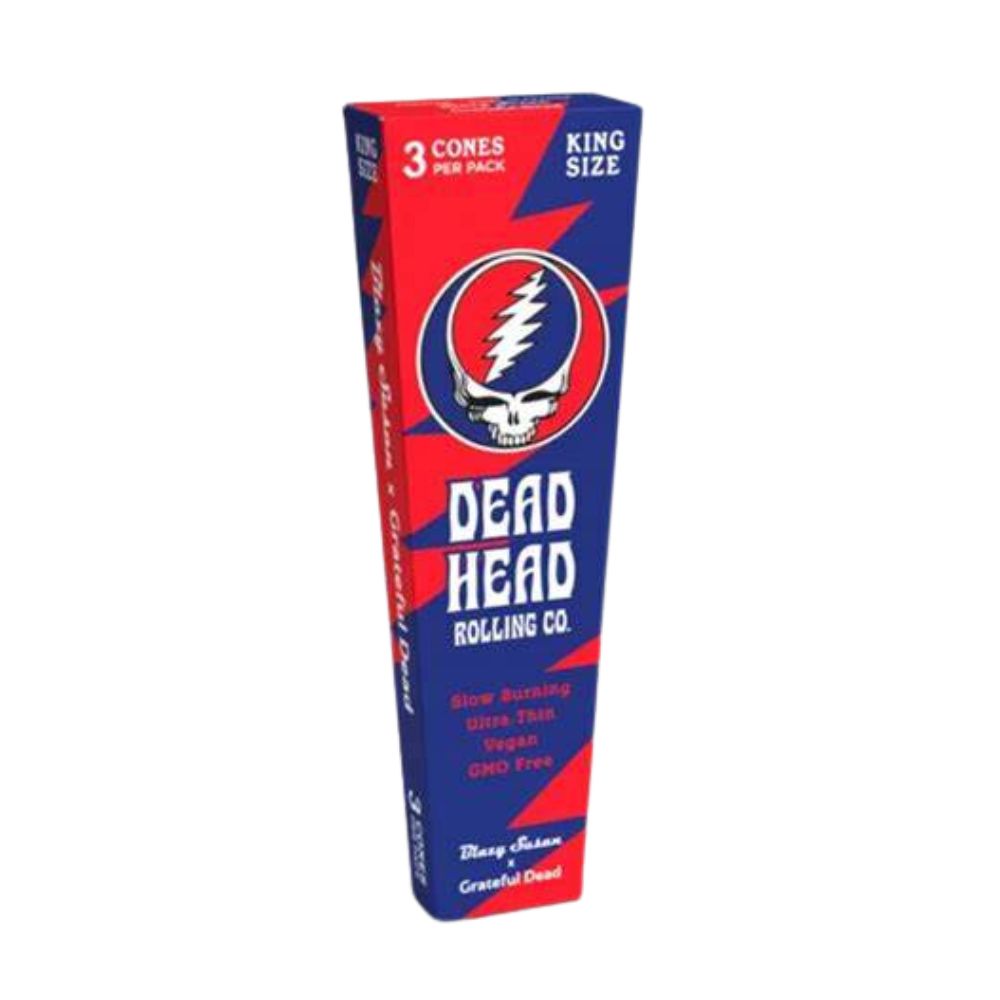 GRATEFUL DEAD KING SIZE CONES (3PK) - BLAZY SUSAN