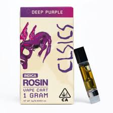 CLSICS Live Rosin Cart 1g Cart Deep Purple