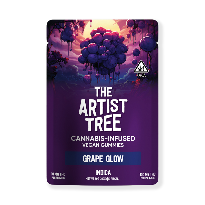 TAT Grape Glow (I) Gummies 100mg