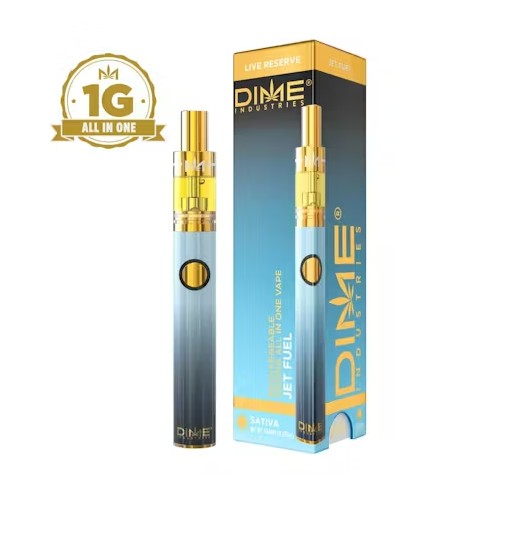 Dime Jet Fuel 1g Live Resin Disposable