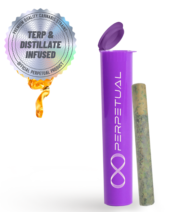 Banana Candy Distillate Infused Preroll 3pk | 0.5g