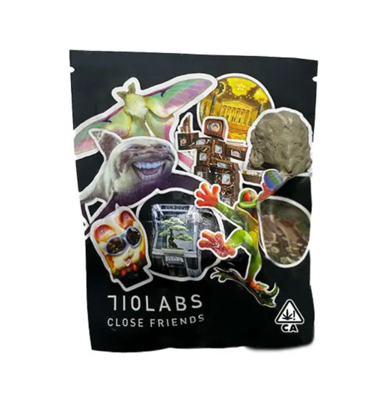 710 Labs (Close Friends) Z + Papaya Persy Rosin Badder 2g