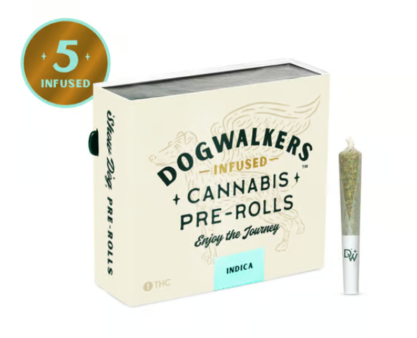 Dogwalkers Dulce de Uva 0.35g 5pk Infused Preroll