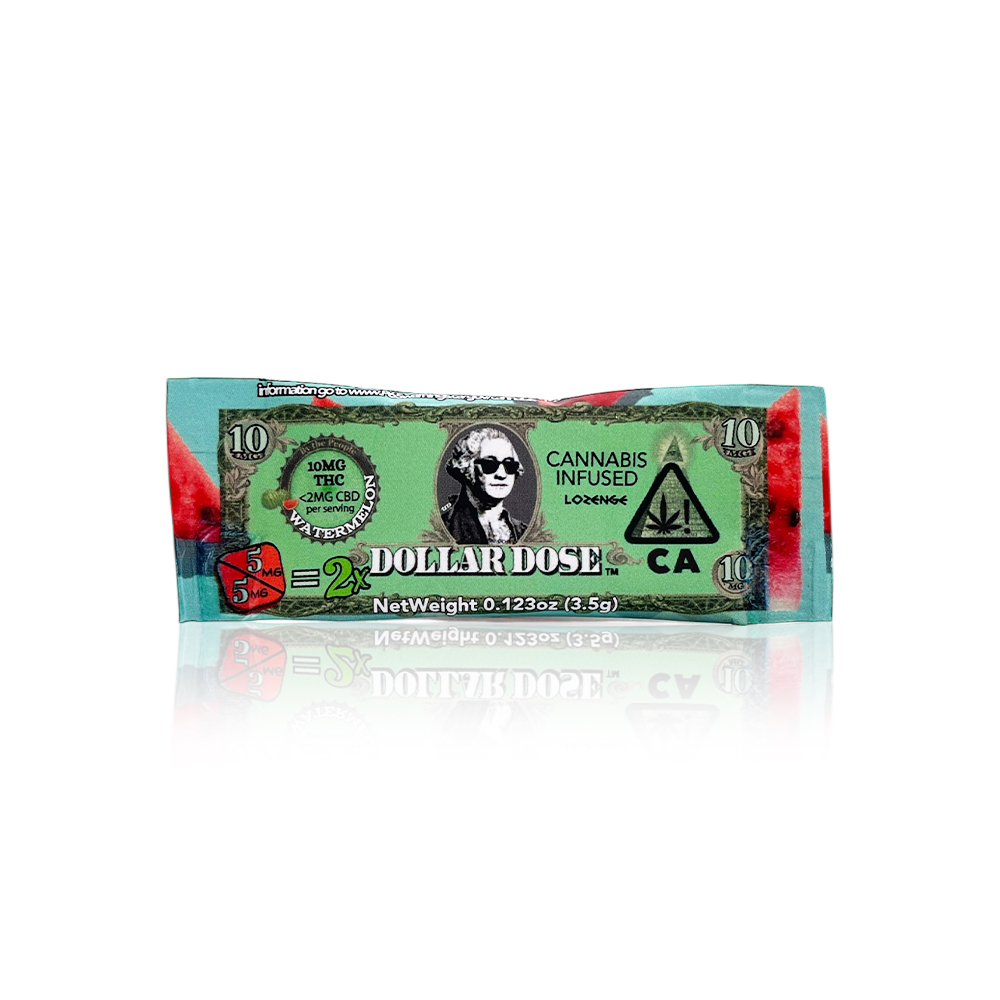 DOLLAR DOSE - Edible - Watermelon - Lozenge - 10MG