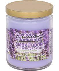 Lavender w/ Chamomile Smoke Odor Exterminator Candle
