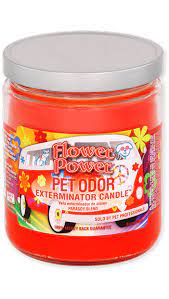 Flower Power Odor Exterminator Candle