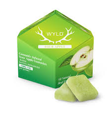 Wyld Gummies Sour Apple