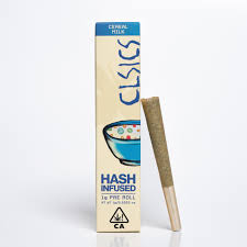 CLSICS Hash Infused Preroll 1g Cereal Milk