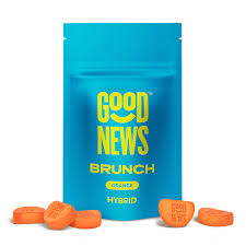 Good News Brunch Orange THC Gummies