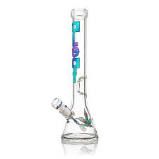 Aleaf Showerhead Perc Bong 18"