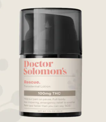 Dr. Solomon's Rescue Lotion | 100mg