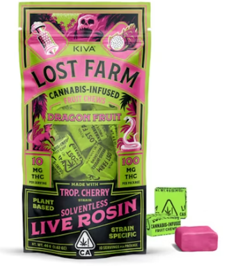 Lost Farm Live Rosin Chews Dragonfruit